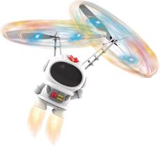 Brinquedo Voador Drone Infantil Espacial Astronauta Com Sensor Brinquedo Voador Drone Infantil Espacial Astronauta Com Sensor