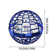 Brinquedo Voador Forma Bola Controlador Mágico Mini Drone Avião Brinquedos Voando