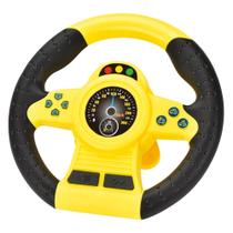 Brinquedo Volante Giro 360 Com Ventosa, Som e Música Dm Toys DMT6788