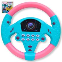 Brinquedo Volante Musical C/Som Infantil Gira 360 Educativo