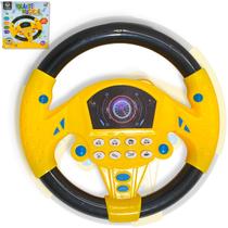 Brinquedo Volante Musical C/Som Infantil Gira 360 Educativo