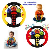 Brinquedo Volante Musical Infantil com Led