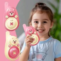 Brinquedo Walkie Talkie Crianças Kit com 2 Rádios Comunicadores Infantil Diversão Garantida