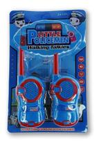 Brinquedo Walkie Talkie Infantil Policia Rádio Comunicador