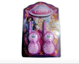 Brinquedo Walkie Talkie Infantil Princesa Rádio Comunicador - TOYS