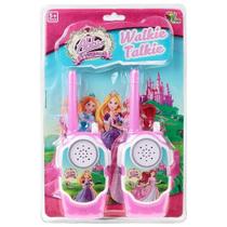 Brinquedo Walkie Talkie Infantil Princesas Rádio Comunicador - Art Brink