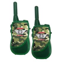 Brinquedo Walkie Talkie Militar Infantil Com Lanterna Brinquedo Walkie Talkie Militar Infantil Com Lanterna