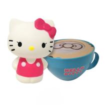Brinquedo Xícara Hello Kitty Cappuccino Surpresa Azul F0142-3 - Fun