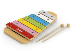 Brinquedo Xilofone Infantil Musical Tradicional 7 Notas - JUNGES