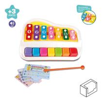 Brinquedo Xilofone Instrumento Musical Bebês Educativo Zoop Toys