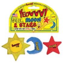 Brinquedo YEOWWW! Catnip para Gatos - Sol, Lua e Estrela