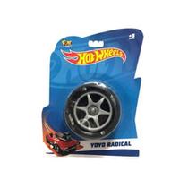 Brinquedo Yoyo Radical Hot Wheels com Luz Fun F0082-5