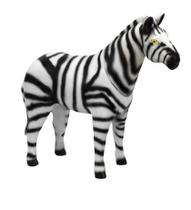 Brinquedo Zebra Real Animals Boneco Em Vinil Macio - Bee Toys Brinquedo Zebra Real Animals Boneco Em Vinil Macio - Bee Toys