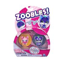 Brinquedo Zoobles Doublepack Sweet Unicorn Spooky Tiger 2412