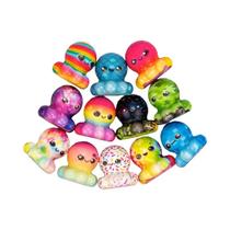 Brinquedos Antiestresse Mini Polvo Kawaii Para Crianças E Adultos, 12/24 Peças, De Subida Lenta,