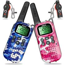 Brinquedos ao ar livre com rádio bidirecional Walkie Talkies Aikmi Kids com equipamento