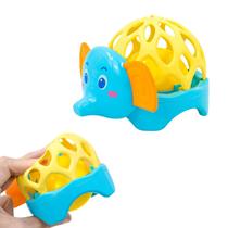 Brinquedos Bebes Chocalho Baby Macio Animais:Elefante
