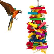 Brinquedos Bird Parrot MEWTOGO extra grandes para araras, cinza africano