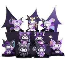 Brinquedos colecionáveis Sanrio Kuromi Blind Box, conjunto de 8 bonecos Brinquedos colecionáveis Sanrio Kuromi Blind Box, conjunto de 8 bonecos