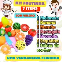 Brinquedos com tiras autocolantes 40 peças Super kit Frutas Legumes e Doces Faz de Conta +3 Anos Brinquedos com tiras autocolantes 40 peças Super kit Frutas Legumes e Doces Faz de Conta +3 Anos