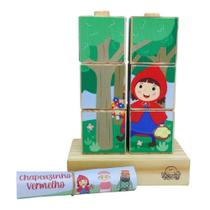 Brinquedos Cubos Chapeuzinho Vermelho Ref. 223 - Newart Toys Brinquedos Cubos Chapeuzinho Vermelho Ref. 223 - Newart Toys