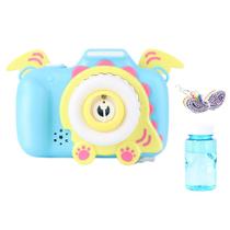 Brinquedos da bolha da câmera da música das crianças brinquedo automático da máquina do ventilador da bolha 50ml