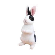 Brinquedos De Animais Simulados Para Crianças, Cachorro E Coelho, Mini Bonecos De Pelúcia, Decoração