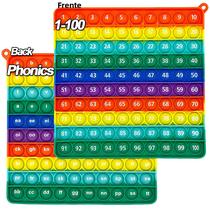 Brinquedos De Aprendizagem De Matemática Montessori Para Crianças 1-100 Contando Números ABC