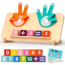 Brinquedos de aprendizagem pré-escolar MOTREE Math Number Counting Blocks