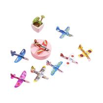 Brinquedos De Avião De Espuma Para Crianças, 10 Peças, Planadores Para Montar, Lembrancinhas De