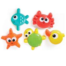 Brinquedos de banheira Kidoozie Spin 'n Play Sea Friends 12 meses ou mais Brinquedos de banheira Kidoozie Spin 'n Play Sea Friends 12 meses ou mais