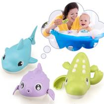 Brinquedos de banho Cute Animal Baby Bathtub Wind Up Toys pacote com 3 brinquedos de piscina para crianças de 1 a 3 anos, conjunto de jogos aquáticos, chuveiro, presente de praia para crianças de 1 a 2, 3, 5, 6 anos, meninos e meninas Brinquedos de banho Cute Animal Baby Bathtub Wind Up Toys pacote com 3 brinquedos de piscina para crianças de 1 a 3 anos, conjunto de jogos aquáticos, chuveiro, presente de praia para crianças de 1 a 2, 3, 5, 6 anos, meninos e meninas
