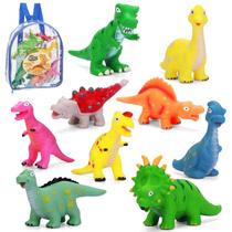 Brinquedos de banho de dinossauro Lemofix Mold Free para crianças de 1 a 3 anos