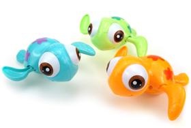 Brinquedos de banho DUCKBOXX XX Wind-up Swimming Sea Turtles 18M+ (3 unidades)