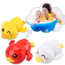 Brinquedos de banho Gretex Cute Ducks Baby Bathtub Wind Up, pacote com 3