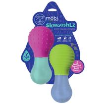 Brinquedos de banho para bebês Water Squeeze Bulbs MÖBI Skwooshlz (pacote com 2) Brinquedos de banho para bebês Water Squeeze Bulbs MÖBI Skwooshlz (pacote com 2)