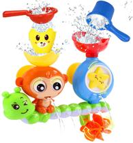 Brinquedos de banho para crianças, bebês de 1 a 3 anos, meninos e meninas - HUOGUO