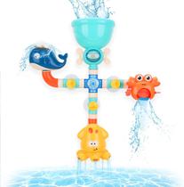 Brinquedos de banho para crianças pequenas, brinquedos aquáticos para chuveiro em cascata