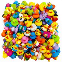 Brinquedos de banho Rubber Ducks Arttyma Assortment Duckies, pacote com 50