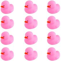 Brinquedos de banho Rubber Ducks umbresen Pink para crianças em chá de bebê Brinquedos de banho Rubber Ducks umbresen Pink para crianças em chá de bebê