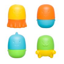 Brinquedos de banho Ubbi intercambiáveis para crianças pequenas e bebês x4 Brinquedos de banho Ubbi intercambiáveis para crianças pequenas e bebês x4