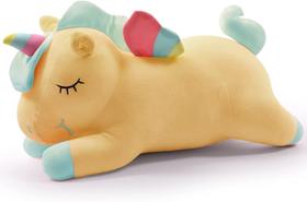 Brinquedos de bicho de pelúcia de unicórnio fofo travesseiro de pelúcia macio de unicórnio com asas de arco-íris brinquedo kawaii para crianças e meninasamarelo, 30 cm/11,8 polegadas) Brinquedos de bicho de pelúcia de unicórnio fofo travesseiro de pelúcia macio de unicórnio com asas de arco-íris brinquedo kawaii para crianças e meninasamarelo, 30 cm/11,8 polegadas)