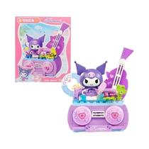 Brinquedos De Blocos De Montar Hello Kitty, My Melody, Kuromi, Cinnamoroll E Pochacco Para Festa De