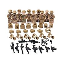 Brinquedos De Blocos De Montar Mini Bonecos Humanoides Para Crianças, Personagens De Desenhos