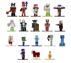 Brinquedos de brinquedo Jada Minecraft Dungeons Nano METALFIGS 18 PK W7 Brinquedos de brinquedo Jada Minecraft Dungeons Nano METALFIGS 18 PK W7