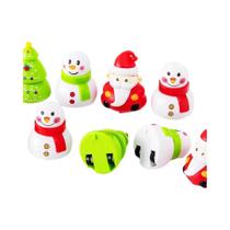 Brinquedos De Carro De Fricção De Desenho Animado (Árvore E Boneco De Neve) Para Presentes De Festa