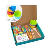 Brinquedos De Classificação De Cores Em Madeira Montessori Para Habilidades Motoras Finas Brinquedos De Classificação De Cores Em Madeira Montessori Para Habilidades Motoras Finas