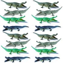 Brinquedos de crocodilo SENSORY4U Crocodile Hunter 16 peças para crianças