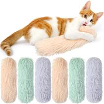 Brinquedos de Dentição para Gatos Silkfly - 6 Peças com Catnip