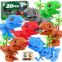 Brinquedos de dinossauro DOBKDTUYS 60 unidades para crianças de 4 a 8 anos